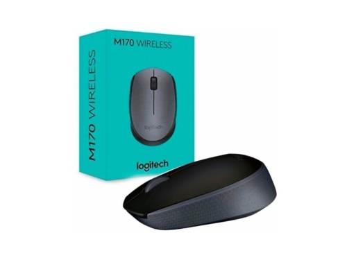 Мышь беспроводная Logitech M170 черный