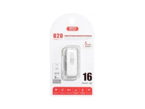 USB Flash XO U20 USB 2.0 16 ГБ белый