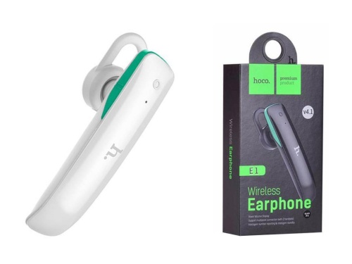 Беспроводные гарнитура наушники hoco  E1 v4.1 белый