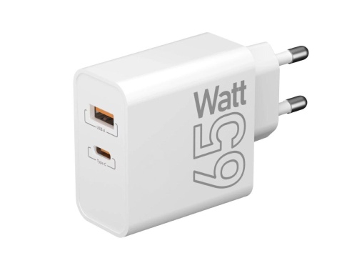 Сетевое ЗУ Battery Collection C65 без кабеля 65W белый