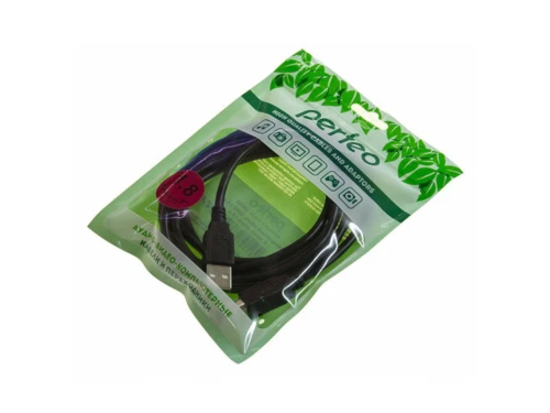 Кабель Perfeo U4503 USB - USB (разъем) 1.8м черный