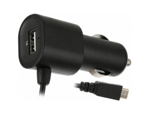 Автомобильное ЗУ Gerffins 523p кабель USB Micro 12W черный