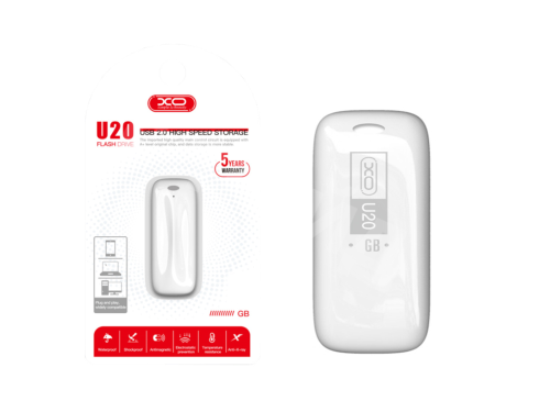 USB Flash XO U20 USB 2.0 32 ГБ белый