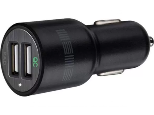 Автомобильное ЗУ InterStep Combo без кабеля 12W черный