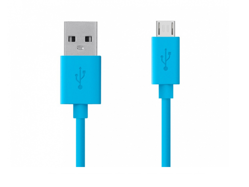 Кабель Belkin F2CUD12bt2M-BLU USB - MicroUSB 2м синий