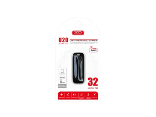 USB Flash XO U20 USB 2.0 32 ГБ черный