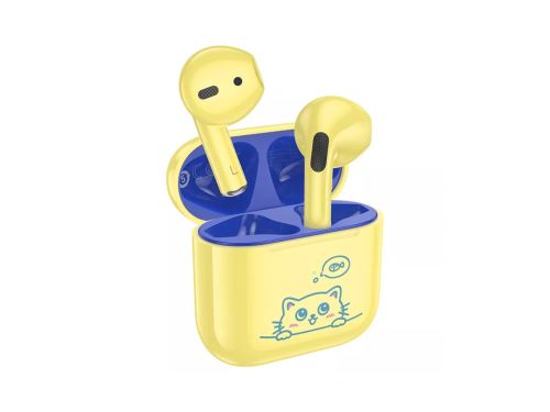 Беспроводные TWS наушники hoco EW112 жёлтый