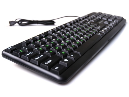 Клавиатура проводная мембранная T&N CLASSIC STYLE CSK-1B черный