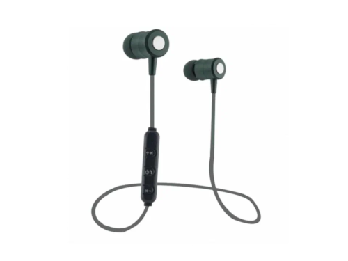 Беспроводные наушники спортивные W.O.L.T. STN-115 черный