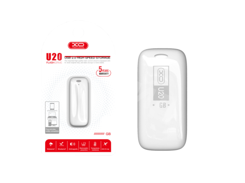 USB Flash XO U20 USB 2.0 64 ГБ белый