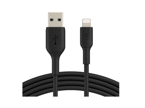 Кабель Belkin CAA001bt1mBK USB - Lightning 8-pin 1м черный